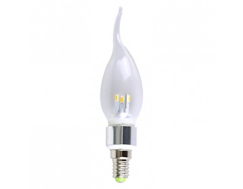 3W LED Bulb with 6 LEDs (SMD5630 / E14 Base)  6 pieces